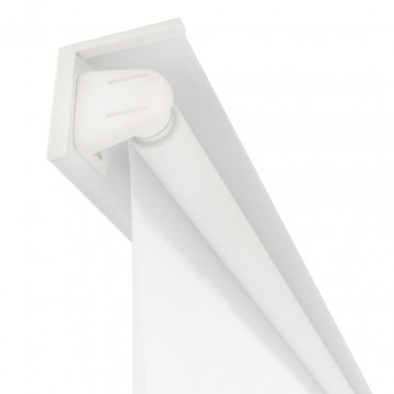 Jaluzea roletă de duș, alb, 160x240 cm - Img 3