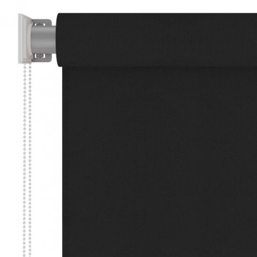 Jaluzea rulou de exterior, negru, 60x140 cm - Img 6