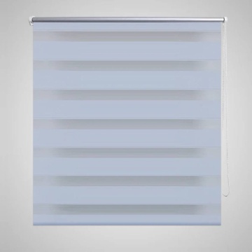 Jaluzea tip zebra, 40 x 100 cm, alb - Img 1