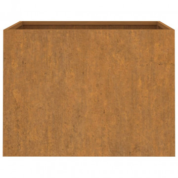 Jardinieră, 62x47x46 cm, oțel corten - Img 8