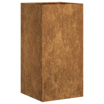 Jardinieră Rusty 40x40x80 cm Oțel pentru intemperii - Img 2