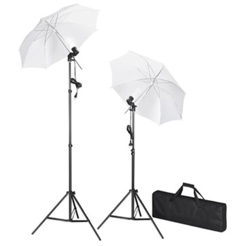 Kit studio foto, fundal negru, 600 x 300 & lumini - Img 3