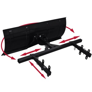 Lamă plug pentru aruncătoare de zăpadă, 100x44 cm - Img 2