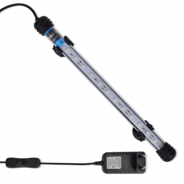 Lampă cu LED pentru acvariu, albastru, 28 cm - Img 1