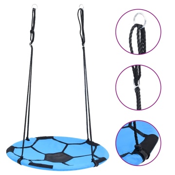 Leagăn cuib, model fotbal, 100 cm - Img 1