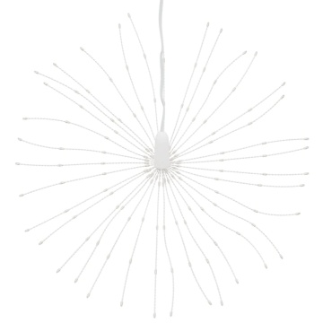 Lumini stelare de Crăciun 140 LED-uri, 2 buc., alb rece, 17 cm - Img 8