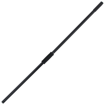 Mâner de furcă, negru, Ø3,5x127,5 cm, oțel - Img 2