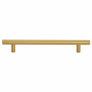 Mânere de dulap, 10 buc., auriu, 160 mm, oțel inoxidabil - Img 8