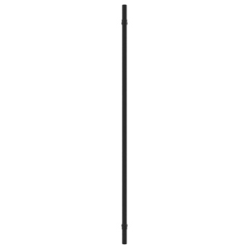 Mânere de dulap, 10 buc., negru, 480 mm, oțel inoxidabil - Img 8