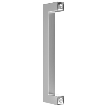 Mânere de dulap, 20 buc., argintiu, 128 mm, oțel inoxidabil - Img 5