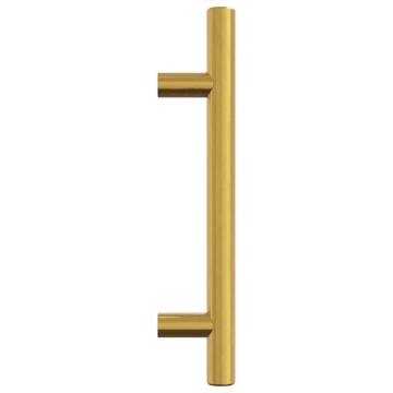 Mânere de dulap, 20 buc., auriu, 96 mm, oțel inoxidabil - Img 5