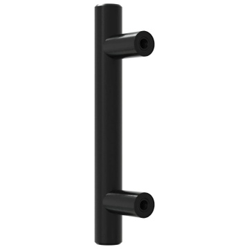 Mânere de dulap, 20 buc., negru, 64 mm, oțel inoxidabil - Img 6