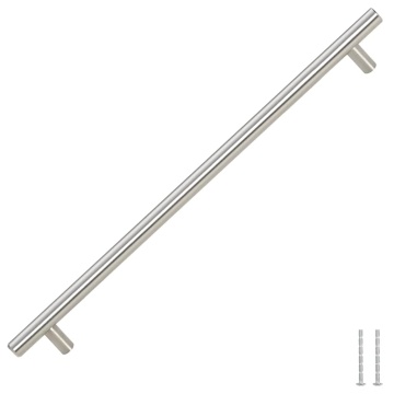 Mânere de dulap, 5 buc., argintiu, 320 mm, oțel inoxidabil - Img 3