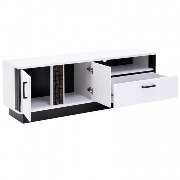 Marco MR01 Tv Stand White/Black - Img 2