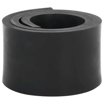 Margine de cauciuc pentru plug de zăpadă negru 120x8x1 cm - Img 1