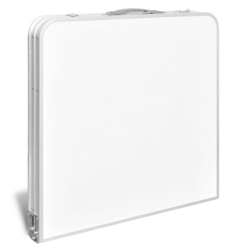 Masă camping pliabilă reglabilă în înălțime, 120x60 cm aluminiu - Img 3