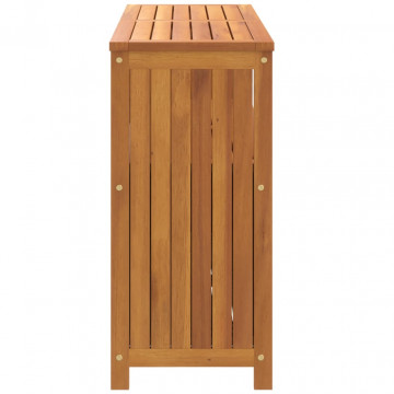 Masă consolă, 110x35x75 cm, lemn masiv de acacia - Img 8