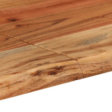 Masă de bucătărie, 154x80x76 cm, lemn masiv de acacia - Img 7