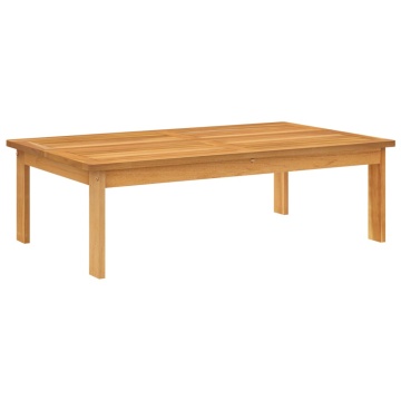 Masă de grădină, 100x60x30 cm, lemn masiv de acacia - Img 2