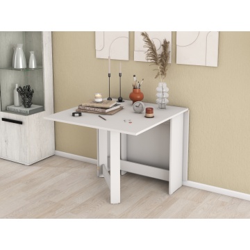 Masa pliabila fold, 161x75x89 cm, alb - Img 3