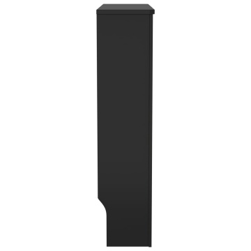 Mască pentru calorifer, negru, 78 cm, MDF - Img 4
