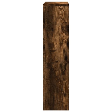 Mască pentru calorifer stejar fumuriu 78x20x82cm lemn prelucrat - Img 4