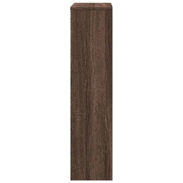 Mască pentru calorifer stejar maro 104x20x82 cm lemn prelucrat - Img 4