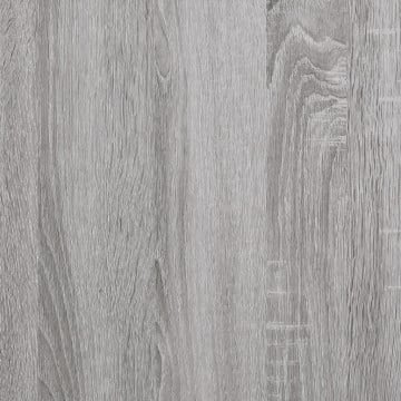 Măsuță consolă, gri sonoma, 180x23x75 cm, lemn prelucrat - Img 7