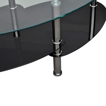 Măsuță de cafea cu design exclusivist, negru - Img 3