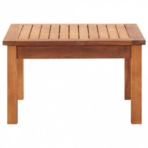 Măsuță de cafea de grădină, 60x60x36 cm, lemn masiv acacia - Img 3