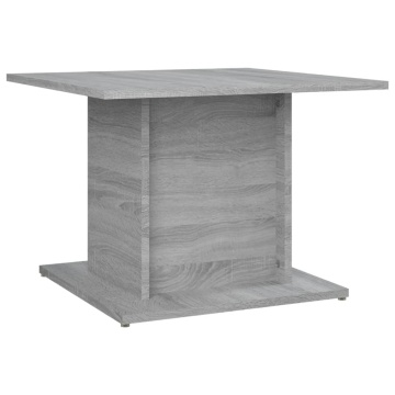Măsuță de cafea, gri sonoma, 55,5x55,5x40 cm, lemn prelucrat - Img 2