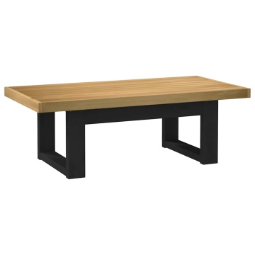 Masuta de cafea NOAIN picioare in forma de U lemn masiv de pin - Img 1