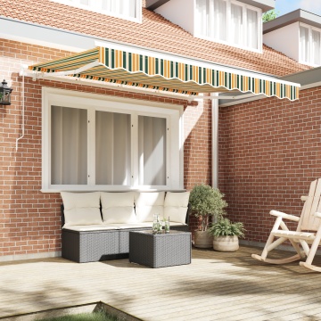 Material de Înlocuire pentru Măsuță de 3.5x2.5 m Verde și Galben - Img 3