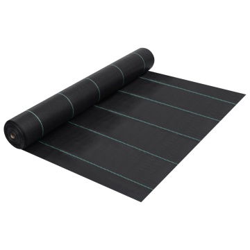 Membrană antiburuieni & antirădăcini, negru, 1x25 m, PP - Img 1