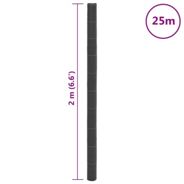 Membrană antiburuieni, negru, 2x25 m, PP - Img 7