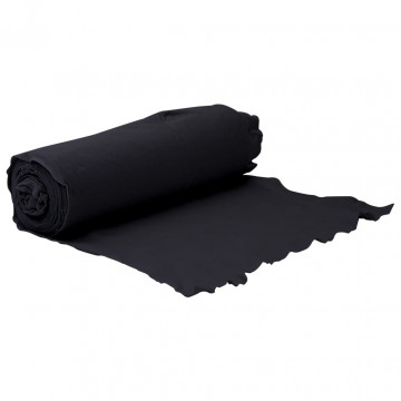 Membrană geotextilă, negru, 1 x 50 m, fibră de poliester - Img 1
