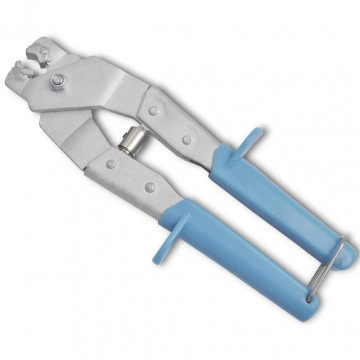 NATO Set accesorii sârmă ghimpată, aplicator cleme, mănuși/200 cleme - Img 6