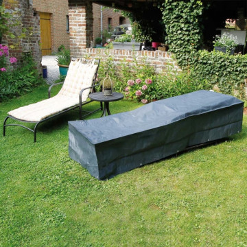 Nature Husă mobilier de grădină pentru scaune rabatabile, 205x78x40 cm - Img 1