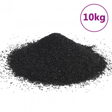 Nisip de acvariu, 10 kg, negru, 0,2-2 mm - Img 2