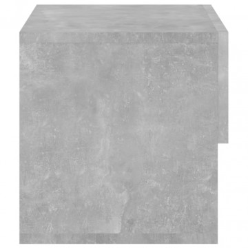 Noptieră de perete, gri beton - Img 5