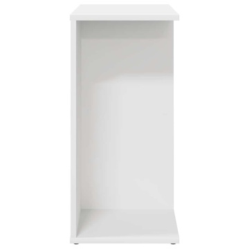 Noptiere 2 buc Alb 46,5x29x61 cm Lemn prelucrat - Img 5