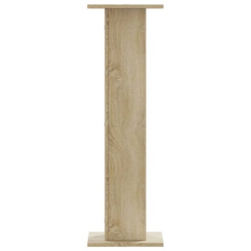 Noptiere, 2 buc., stejar sonoma, 30x30x95 cm, lemn prelucrat - Img 4
