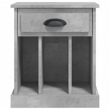 Noptiere, gri beton, 43x36x50 cm - Img 6