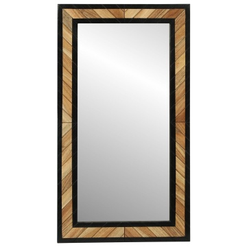 Oglindă 90x2x50 cm Lemn solid de acacia - Img 4