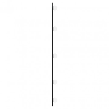 Oglindă de perete cu lumini LED 35x80 cm oval sticlă - Img 4