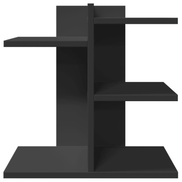Organizator birou, negru, 42x21,5x42 cm lemn prelucrat - Img 4