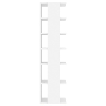 Pantofar, alb, 27,5x27x102 cm, lemn compozit - Img 8
