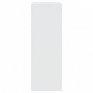 Pantofar, alb, 60x34x96,5 cm, lemn compozit - Img 5