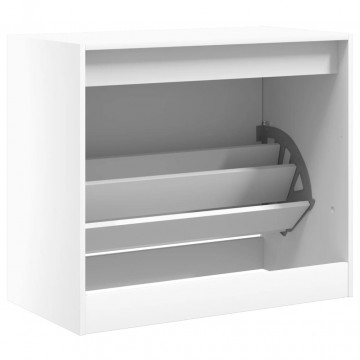 Pantofar, alb, 80x42x69 cm, lemn prelucrat - Img 6