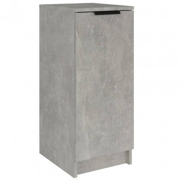 Pantofar, gri beton, 30x35x70 cm, lemn compozit - Img 2